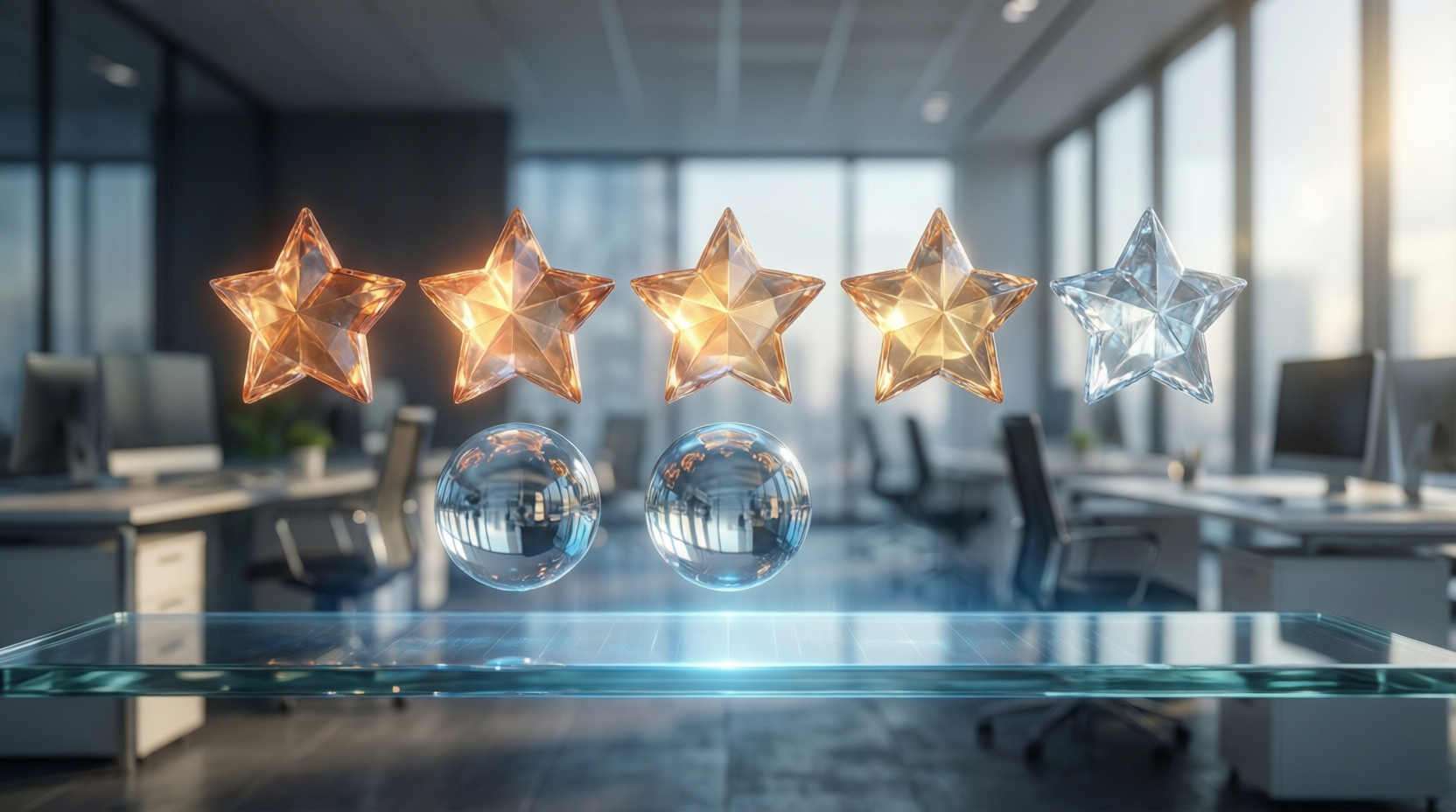 Futuristisches Rating System - Drei standardisierte Bonitätsstufen