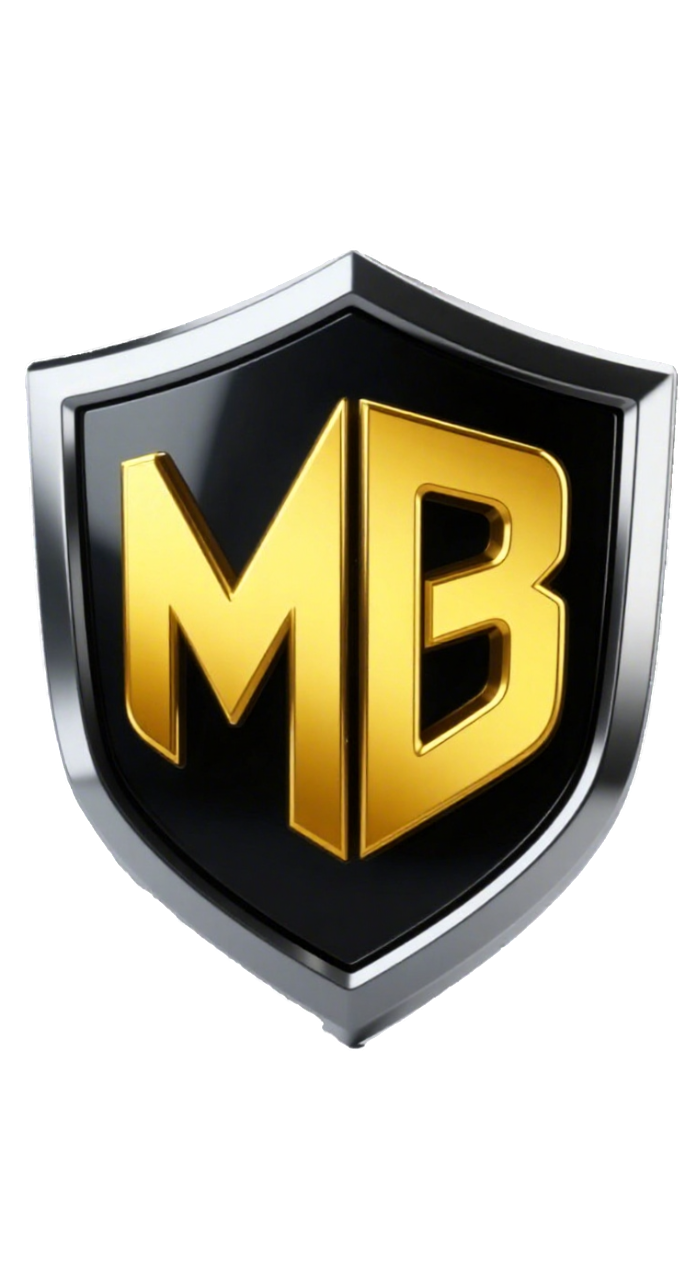 MB Shield Logo - yellow